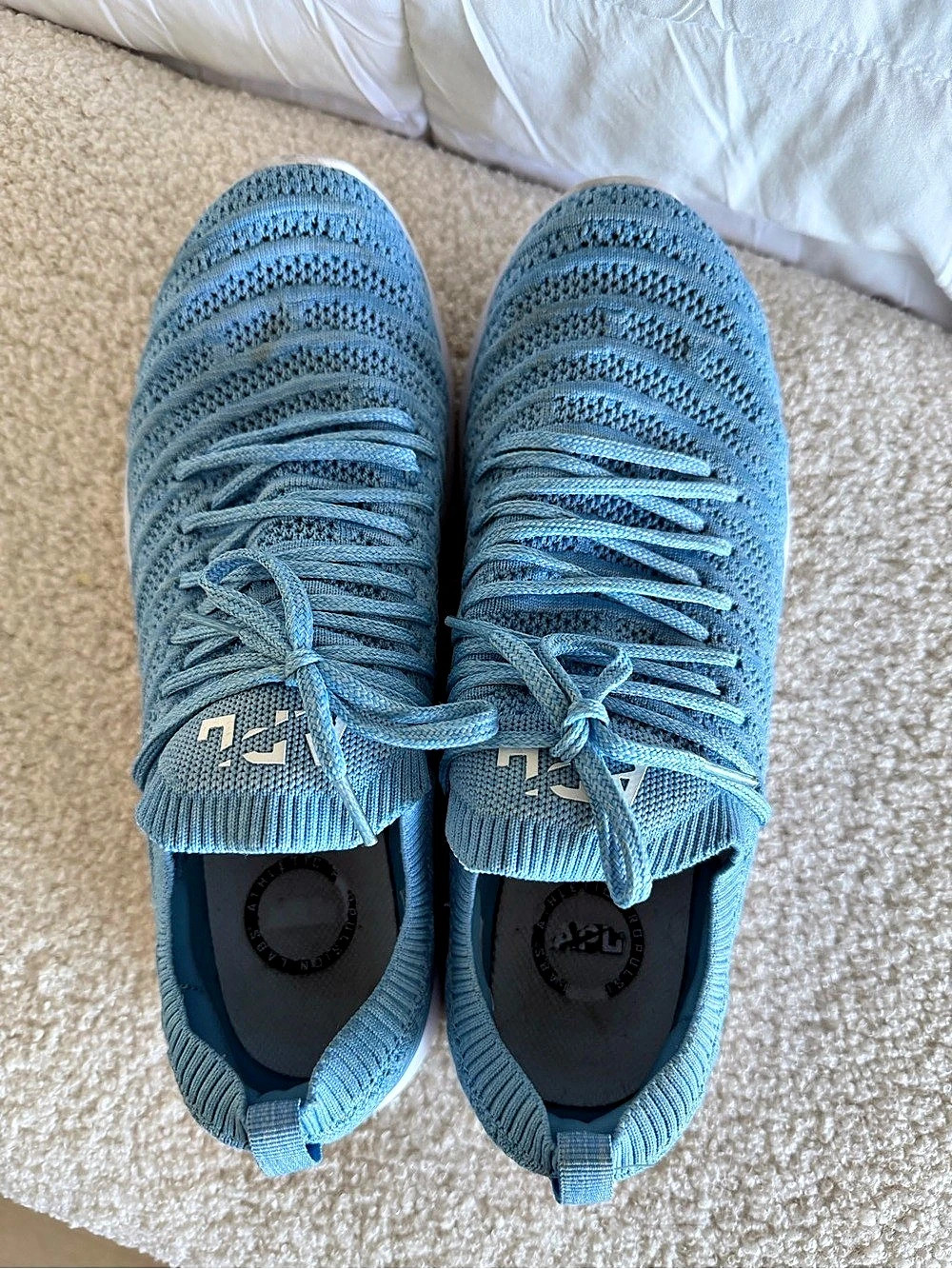 APL Blue Knit Sneakers - worn once